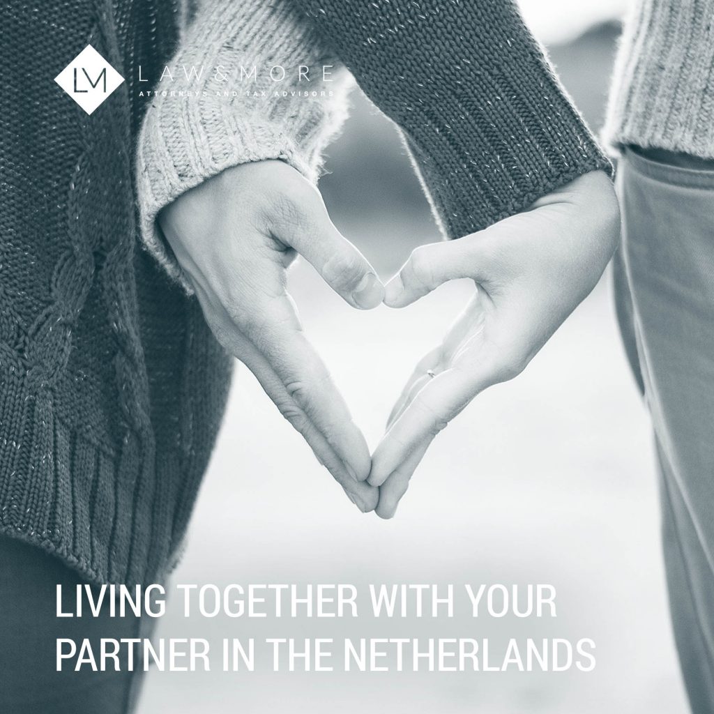 Living together with your partner in the Netherlands 1X1