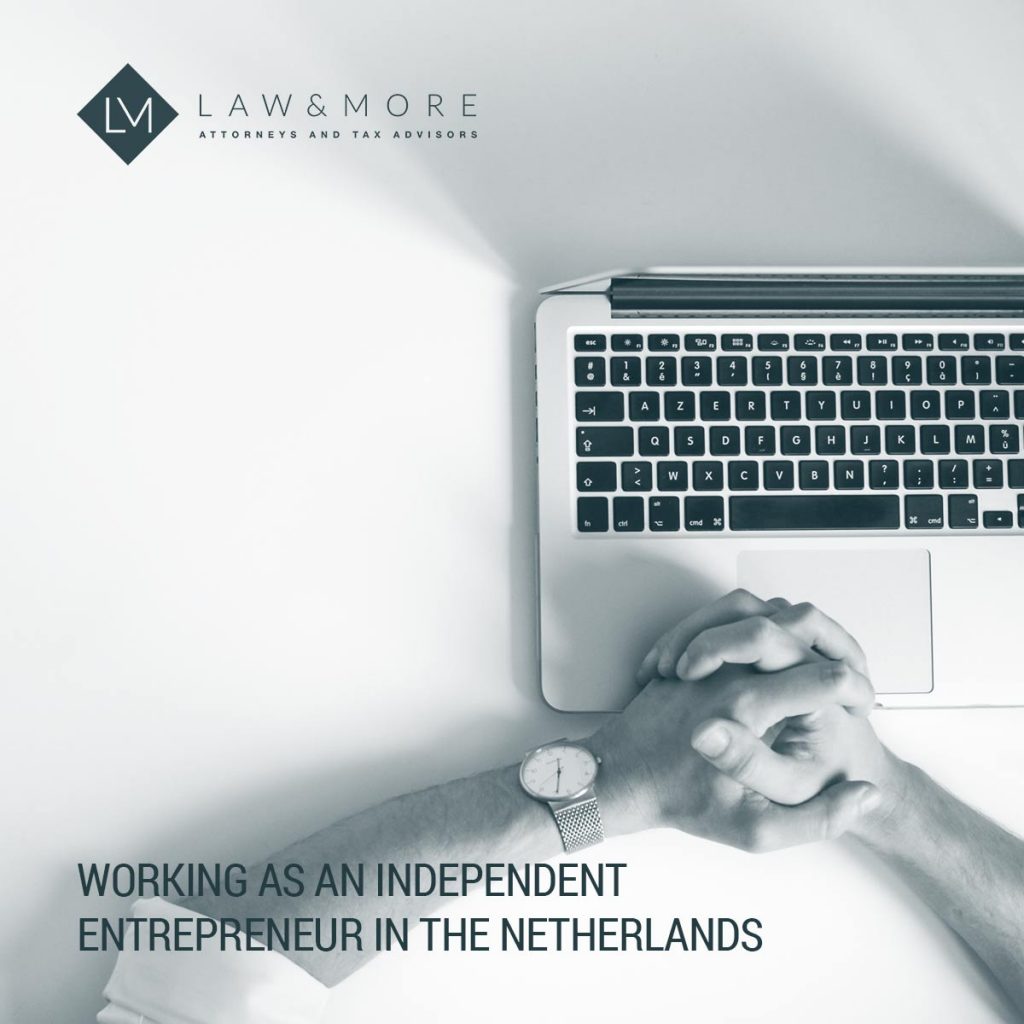 Working as an independent entrepreneur in the Netherlands