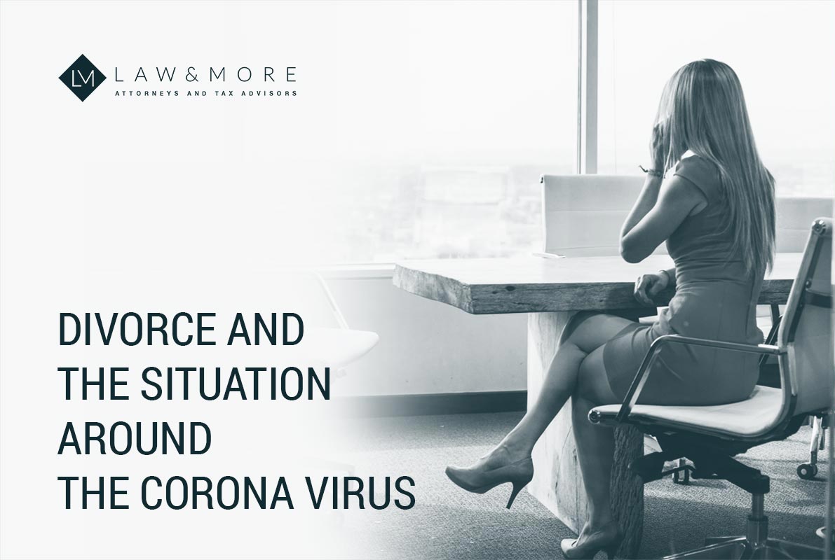 Divorce and the situation around the corona virus