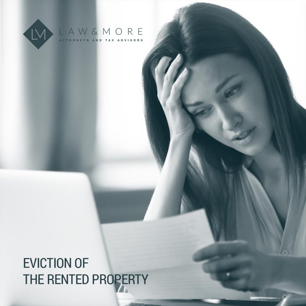 Eviction of the rented property