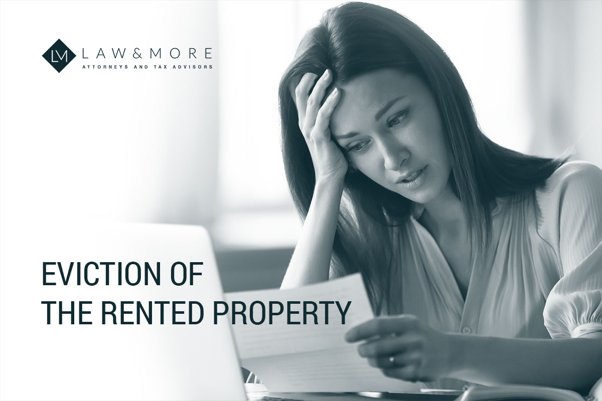 Eviction of the rented property