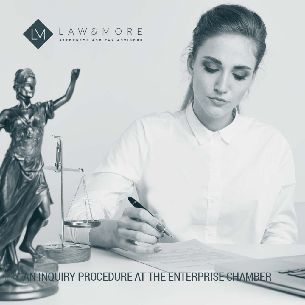An inquiry procedure at the Enterprise Chamber