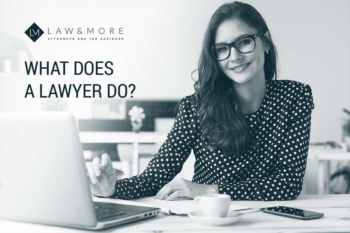 What does a lawyer do?