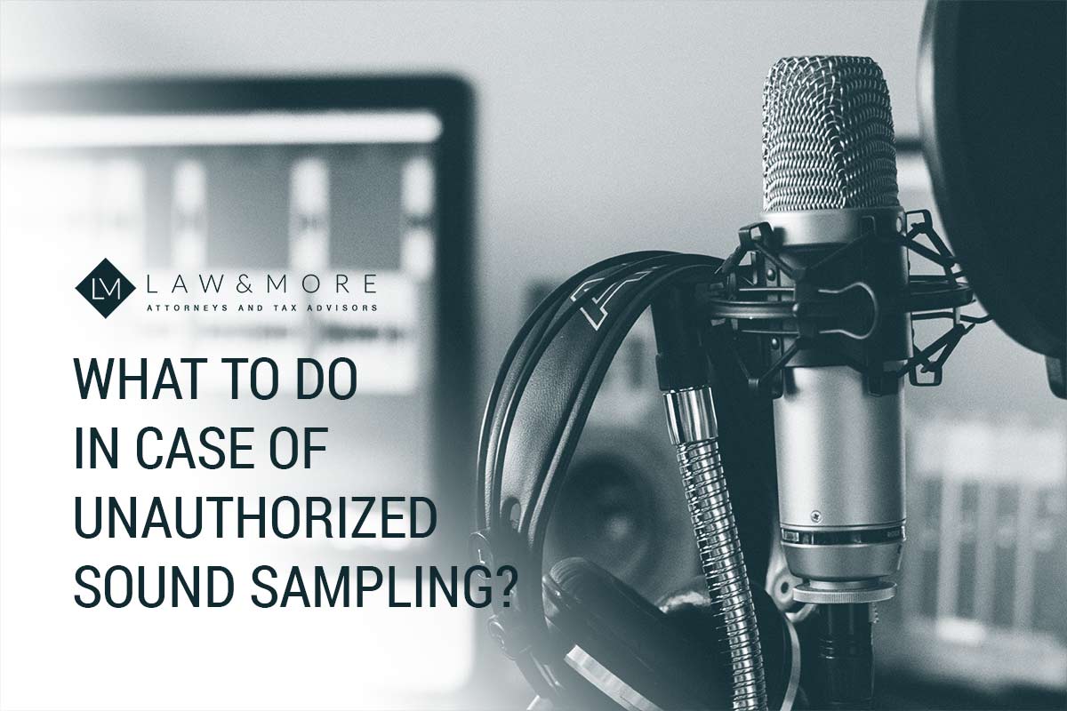 What to do in case of unauthorized sound sampling?